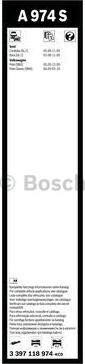 BOSCH 3 397 118 974 - Spazzola tergi autozon.pro