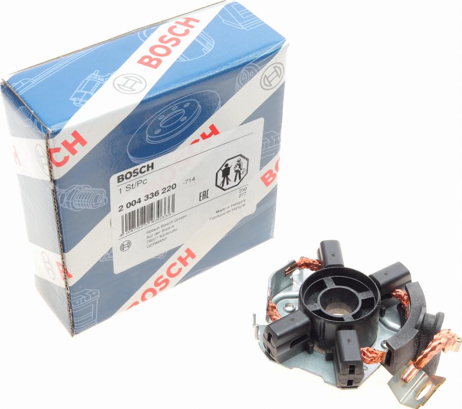 BOSCH 2 004 336 220 - Supporto, Spazzole in carbone autozon.pro