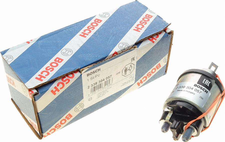 BOSCH 2 339 304 057 - Elettromagnete, Motore d'avviamento autozon.pro