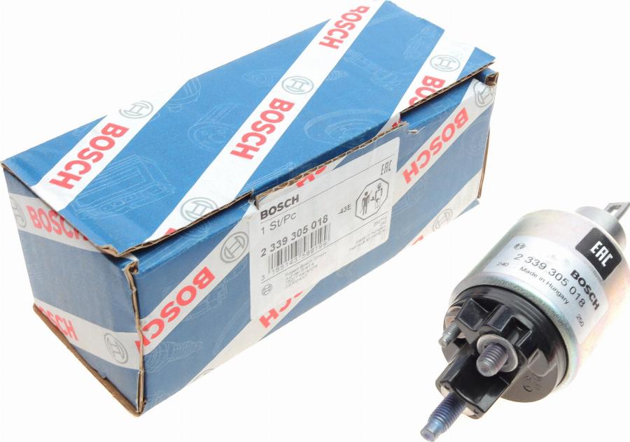 BOSCH 2 339 305 018 - Elettromagnete, Motore d'avviamento autozon.pro