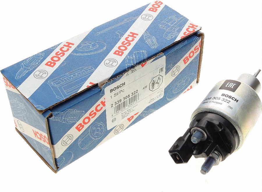 BOSCH 2 339 305 322 - Elettromagnete, Motore d'avviamento autozon.pro