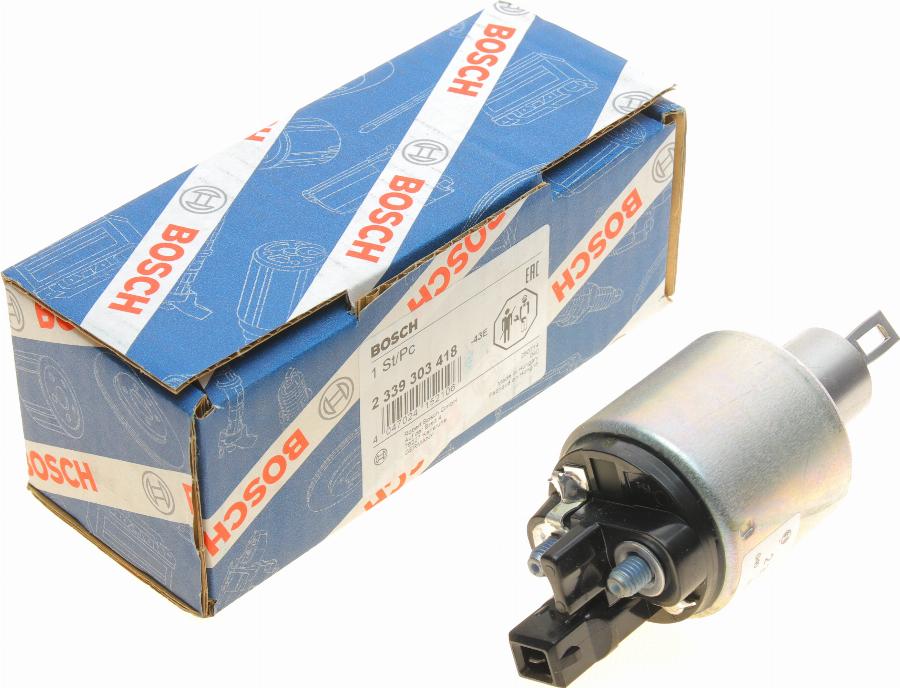 BOSCH 2 339 303 418 - Elettromagnete, Motore d'avviamento autozon.pro