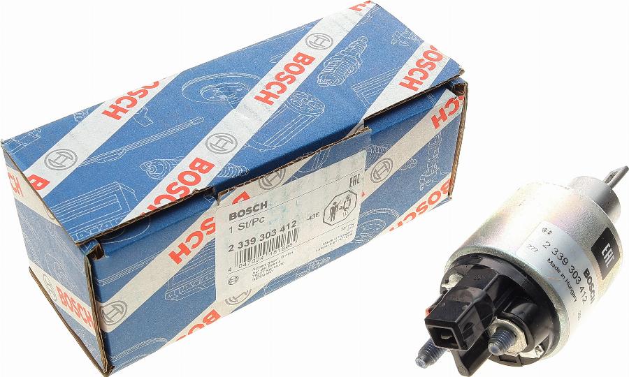 BOSCH 2 339 303 412 - Elettromagnete, Motore d'avviamento autozon.pro