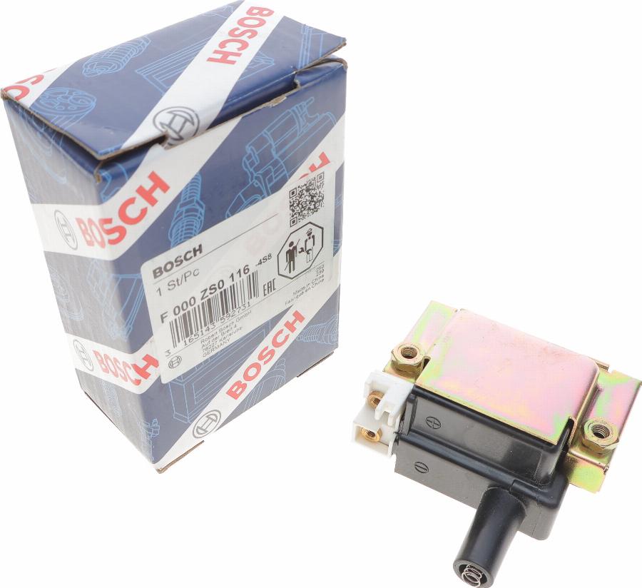 BOSCH F 000 ZS0 116 - Bobina d'accensione autozon.pro