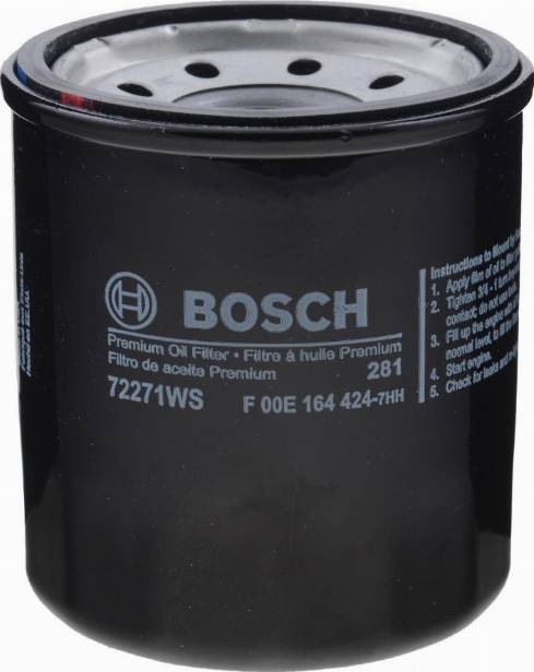 BOSCH F 00E 164 424 - Filtro olio autozon.pro