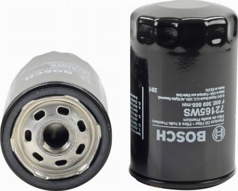 BOSCH F 00E 369 866 - Filtro olio autozon.pro