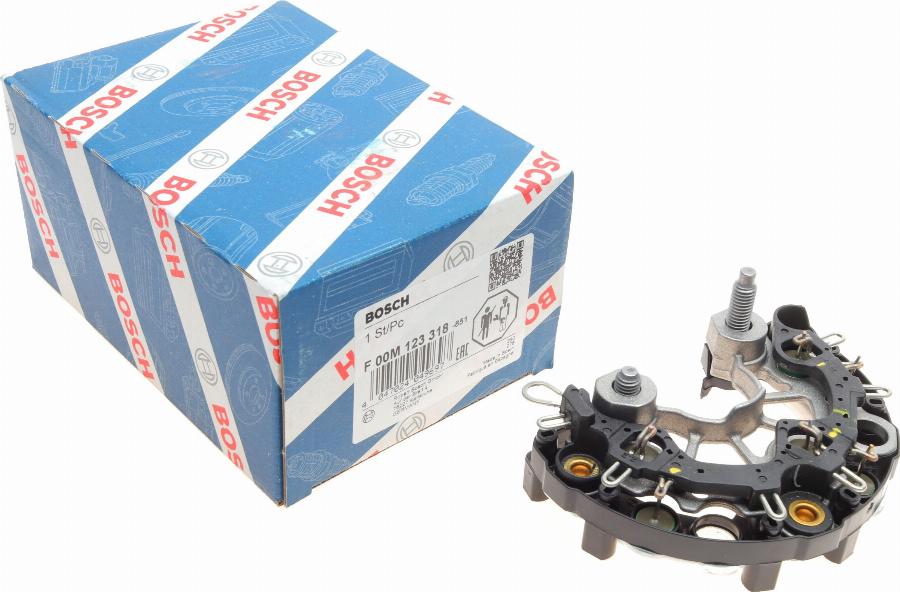 BOSCH F 00M 123 318 - Raddrizzatore, Alternatore autozon.pro