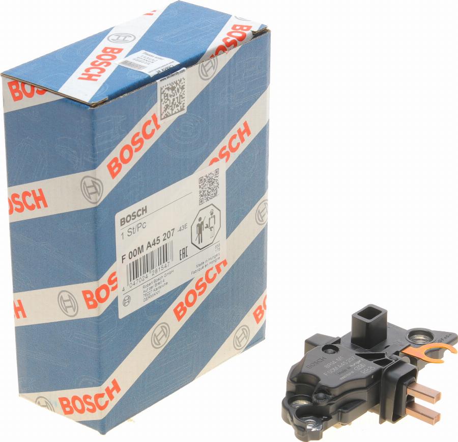 BOSCH F 00M A45 207 - Regolatore alternatore autozon.pro