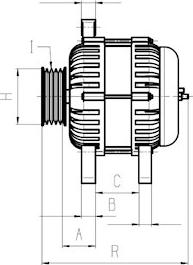 BOSCH F 032 111 629 - Alternatore autozon.pro