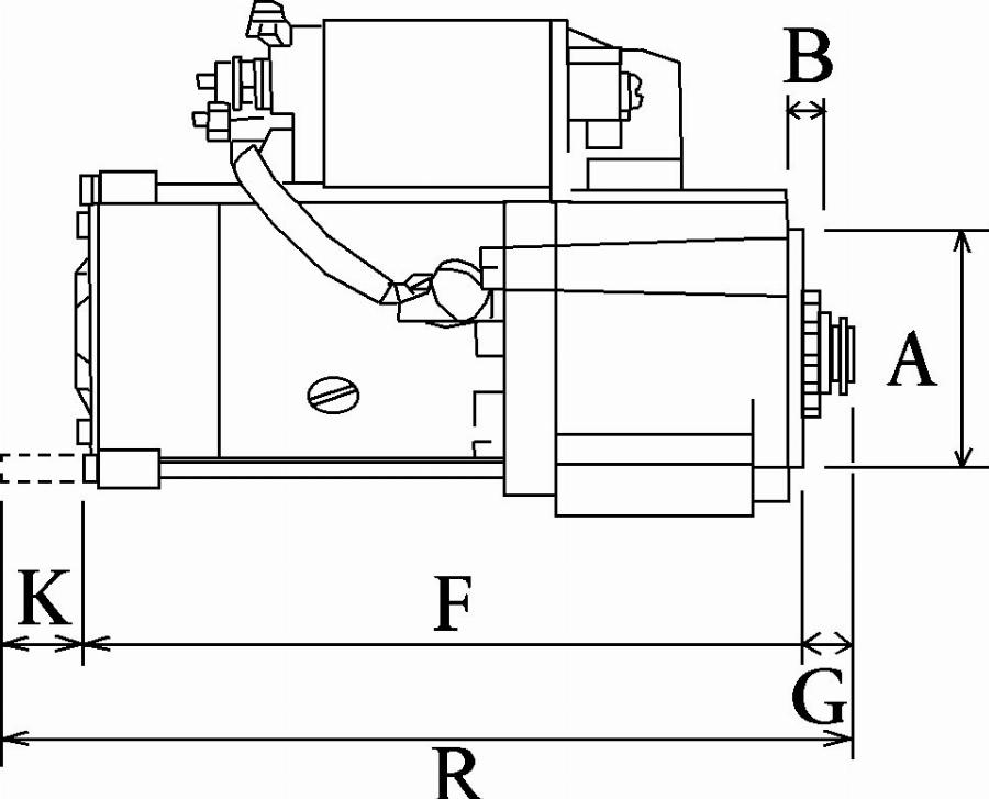 BOSCH F 032 111 273 - Motorino d'avviamento autozon.pro