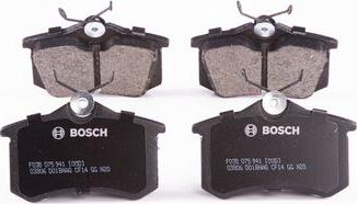 BOSCH F 03B 075 941 - Kit pastiglie freno, Freno a disco autozon.pro