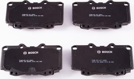 BOSCH F 03B 076 417 - Kit pastiglie freno, Freno a disco autozon.pro