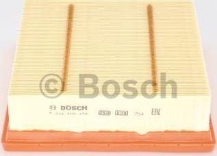 BOSCH F 026 400 498 - Filtro aria autozon.pro