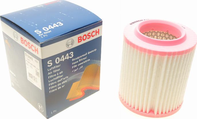 BOSCH F 026 400 443 - Filtro aria autozon.pro