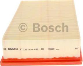 BOSCH F 026 400 489 - Filtro aria autozon.pro