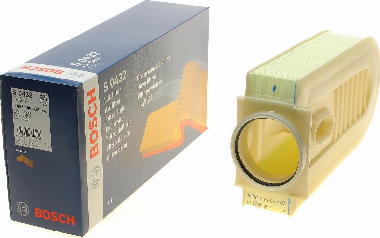 BOSCH F 026 400 432 - Filtro aria autozon.pro