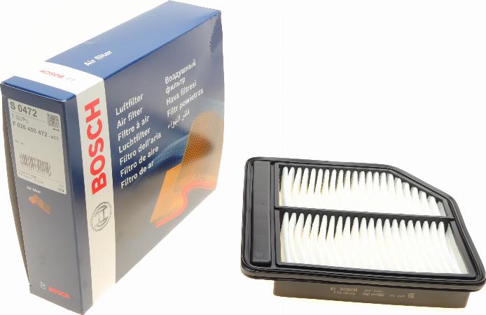 BOSCH F 026 400 472 - Filtro aria autozon.pro