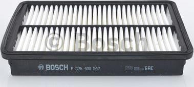 BOSCH F 026 400 547 - Filtro aria autozon.pro