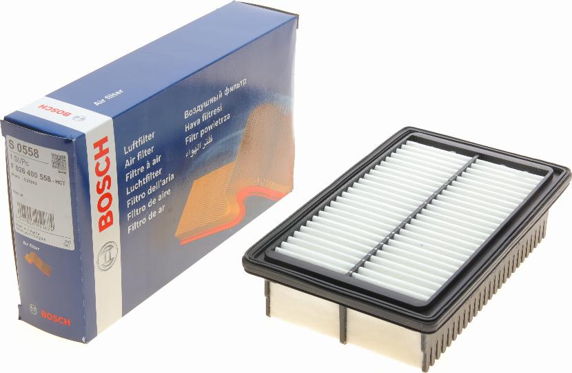 BOSCH F 026 400 558 - Filtro aria autozon.pro