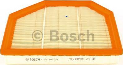 BOSCH F 026 400 509 - Filtro aria autozon.pro