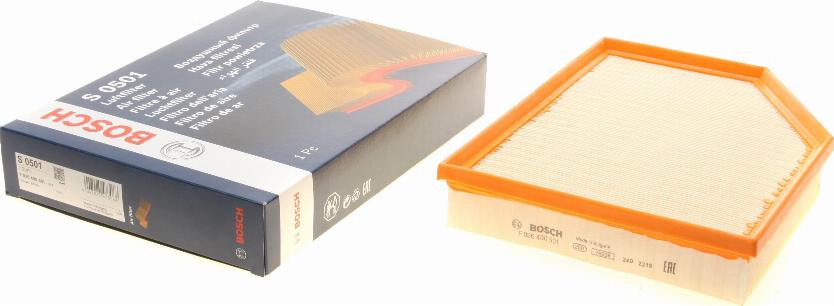 BOSCH F 026 400 501 - Filtro aria autozon.pro