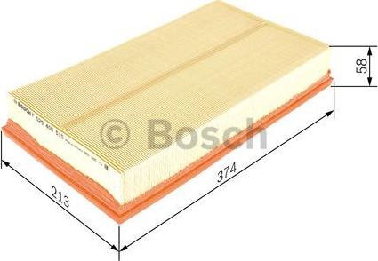 BOSCH F 026 400 515 - Filtro aria autozon.pro