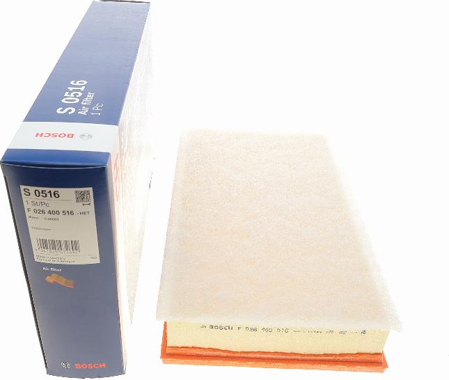 BOSCH F 026 400 516 - Filtro aria autozon.pro