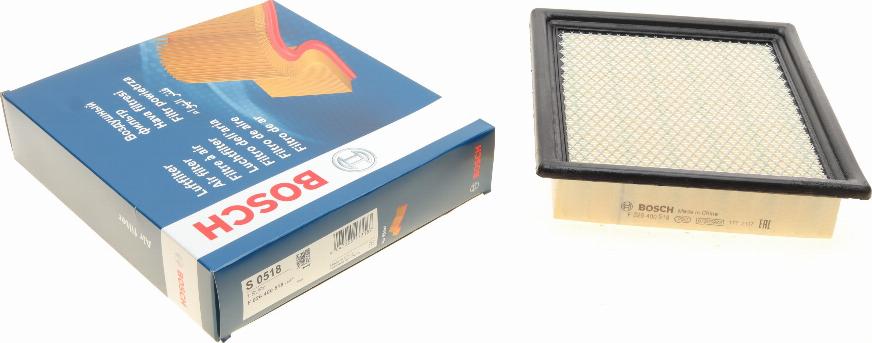 BOSCH F 026 400 518 - Filtro aria autozon.pro