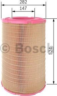 BOSCH F 026 400 539 - Filtro aria autozon.pro