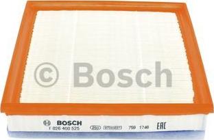 BOSCH F 026 400 525 - Filtro aria autozon.pro