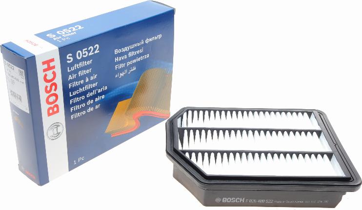 BOSCH F 026 400 522 - Filtro aria autozon.pro