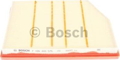 BOSCH F 026 400 575 - Filtro aria autozon.pro