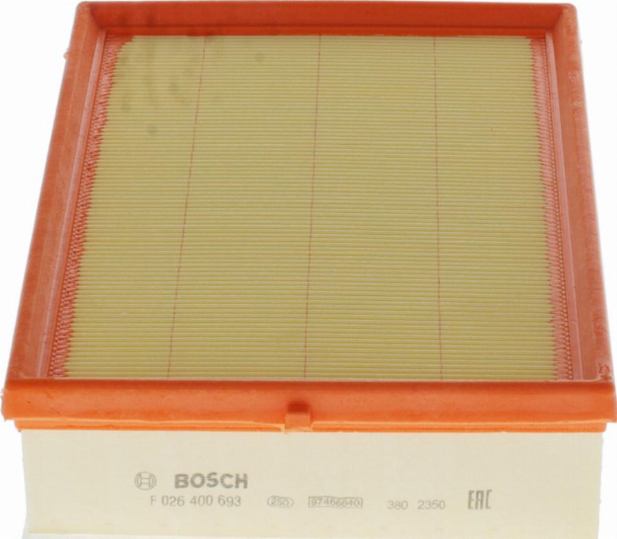 BOSCH F 026 400 693 - Filtro aria autozon.pro