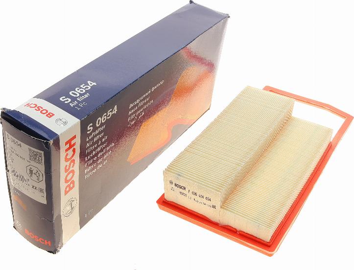 BOSCH F 026 400 654 - Filtro aria autozon.pro