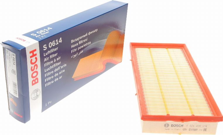 BOSCH F 026 400 614 - Filtro aria autozon.pro