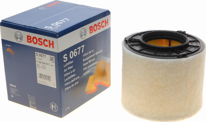 BOSCH F 026 400 677 - Filtro aria autozon.pro