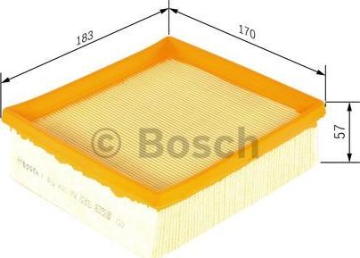 BOSCH F 026 400 056 - Filtro aria autozon.pro