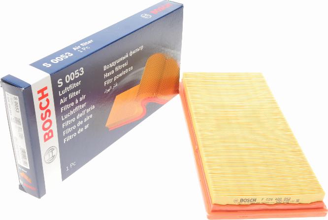 BOSCH F 026 400 053 - Filtro aria autozon.pro