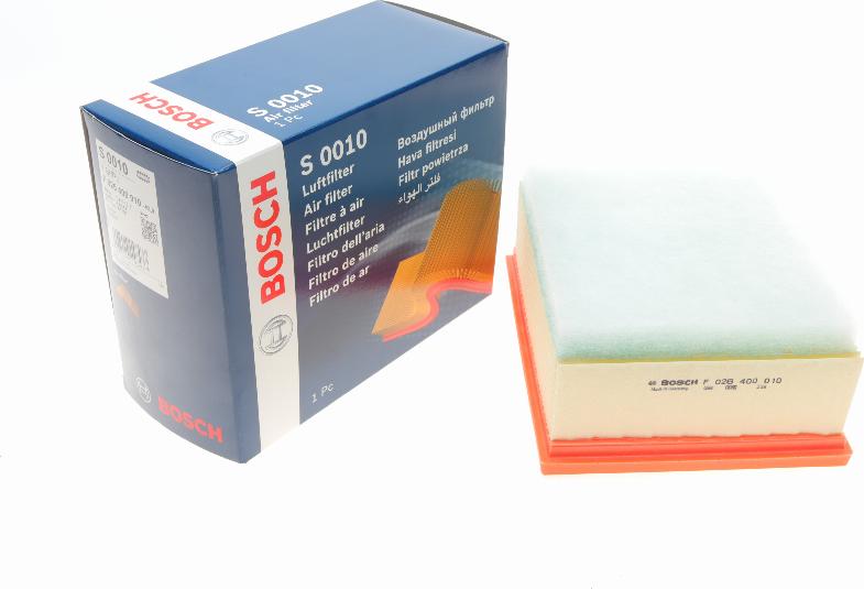 BOSCH F 026 400 010 - Filtro aria autozon.pro