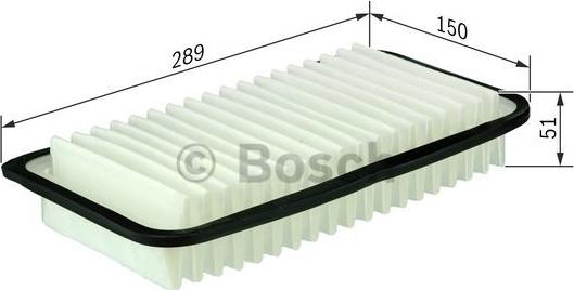 BOSCH F 026 400 017 - Filtro aria autozon.pro