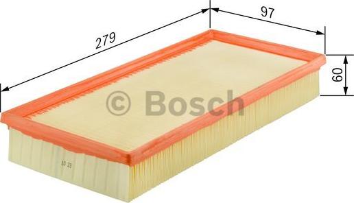 BOSCH F 026 400 036 - Filtro aria autozon.pro