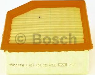 BOSCH F 026 400 023 - Filtro aria autozon.pro