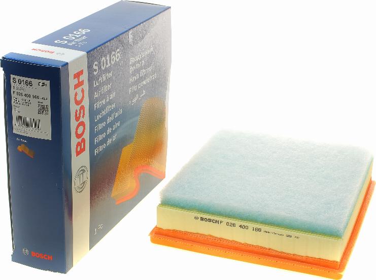 BOSCH F 026 400 166 - Filtro aria autozon.pro