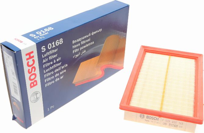 BOSCH F 026 400 168 - Filtro aria autozon.pro