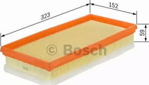 BOSCH F 026 400 108 - Filtro aria autozon.pro