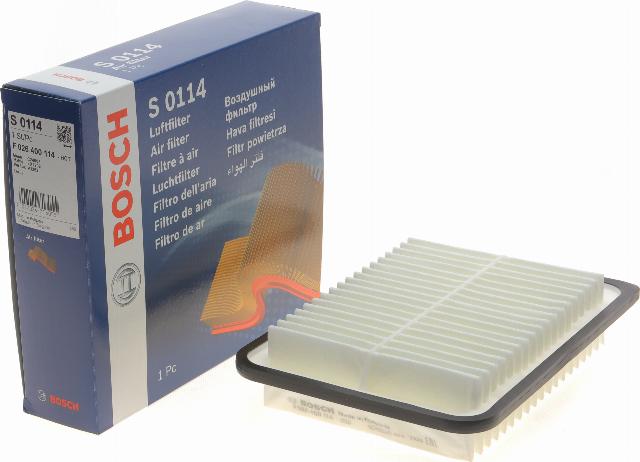 BOSCH F 026 400 114 - Filtro aria autozon.pro