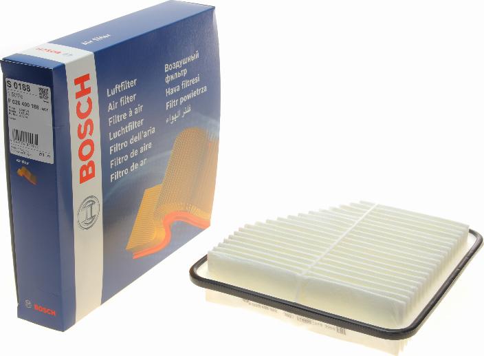 BOSCH F 026 400 188 - Filtro aria autozon.pro