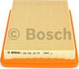 BOSCH F 026 400 187 - Filtro aria autozon.pro