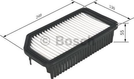 BOSCH F 026 400 137 - Filtro aria autozon.pro