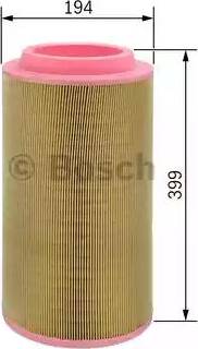 BOSCH F 026 400 124 - Filtro aria autozon.pro